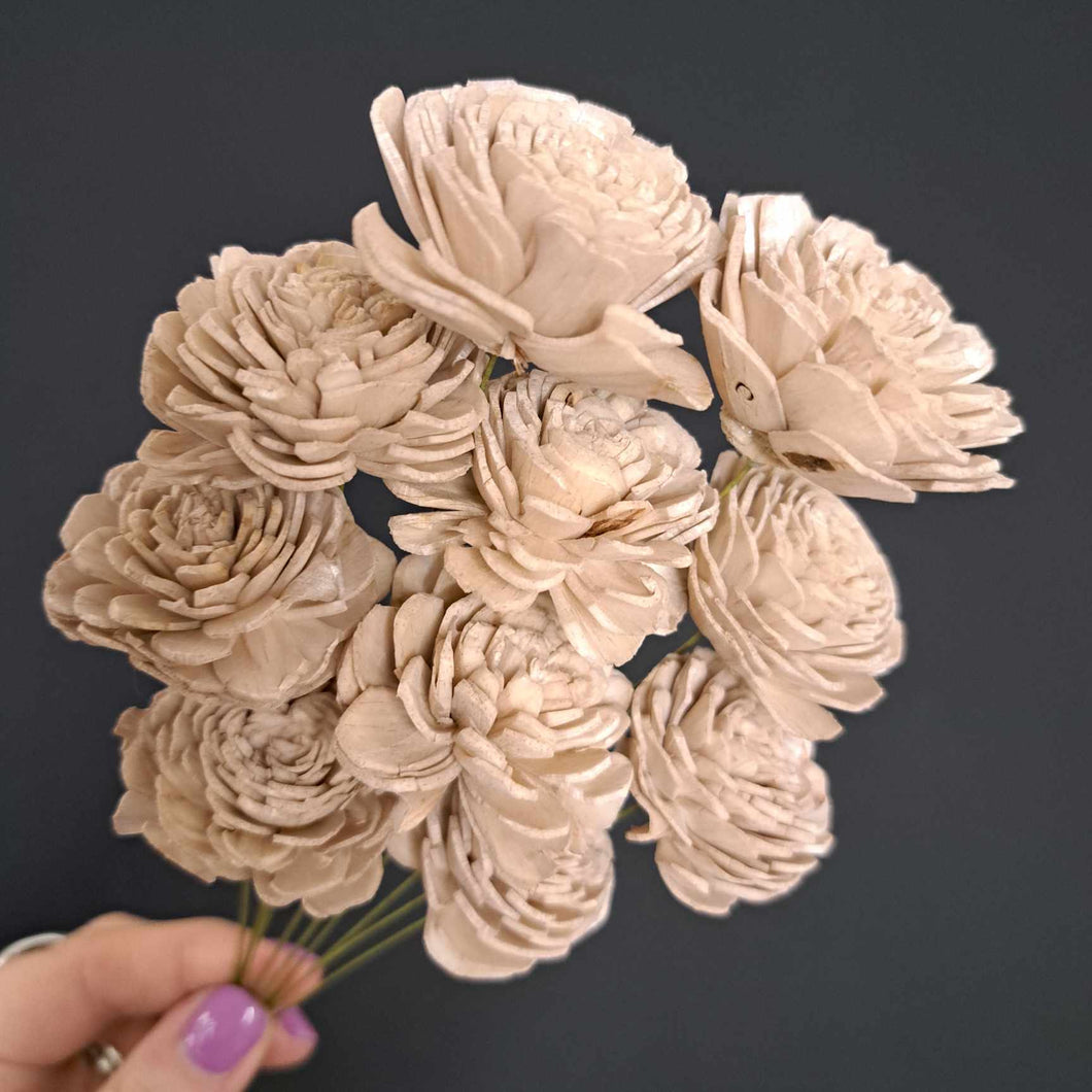 Sola Flower Bunches- Rose Small Nude