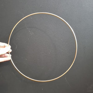 Wire Rings Gold 25cm