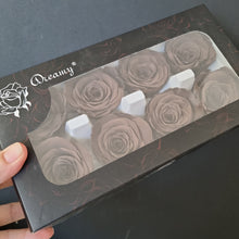 Load image into Gallery viewer, Wedding Rose Heads -Dark Chocolate
