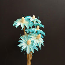 Load image into Gallery viewer, Hand Made Flowers - Daisy Teal
