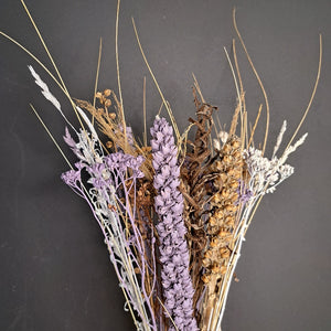 Wild Flower Assorted Bunches NZ - Lilac/Natural