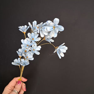 Hand Made - Petite Flower Blue
